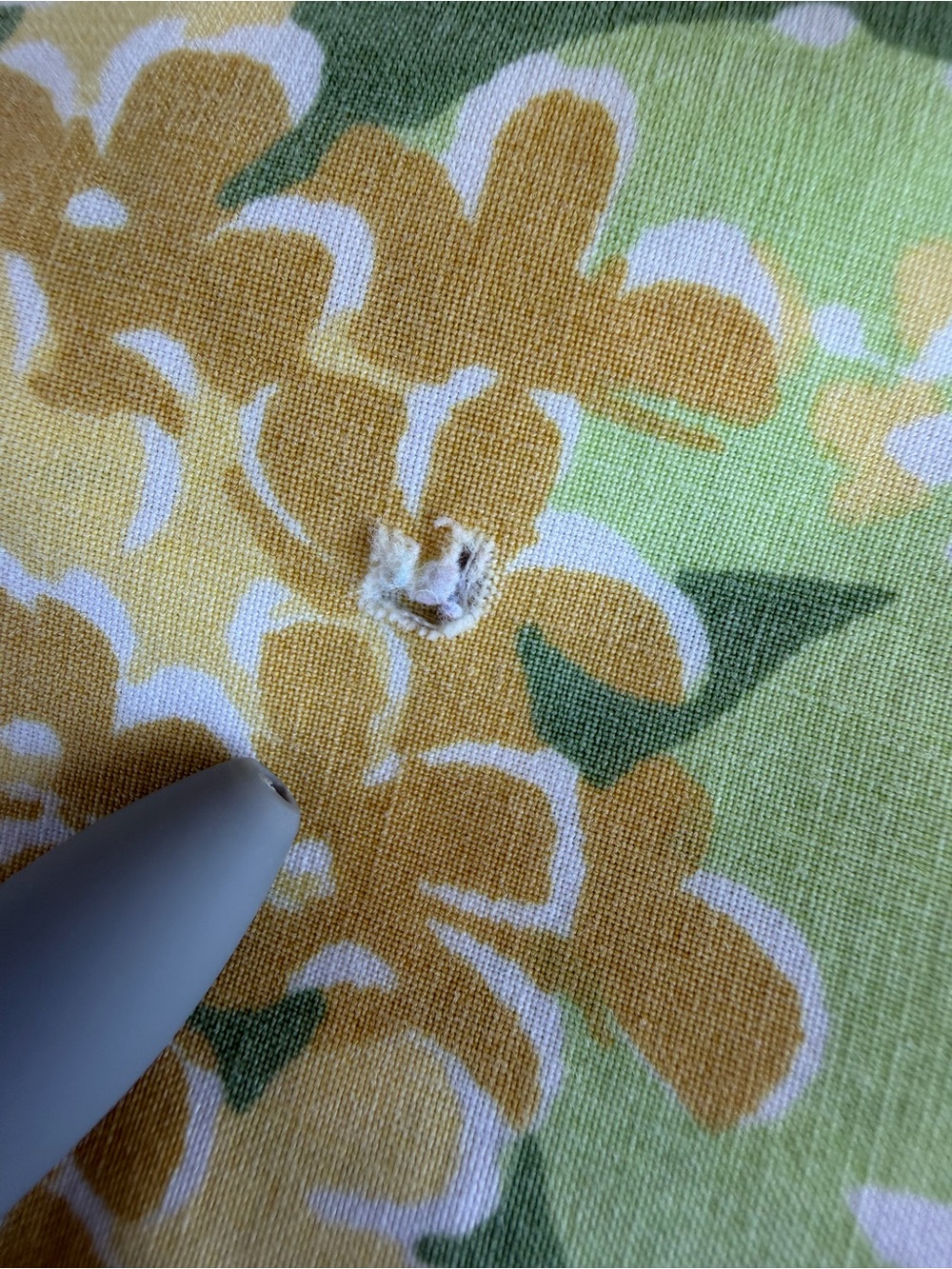 VTG Springmaid Wondercale Daisy Floral Flower Power Double Sheet Set Cutter READ - Picture 6 of 16